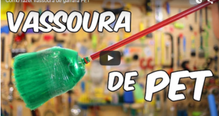 b8dac como fazer vassoura de garrafa pet