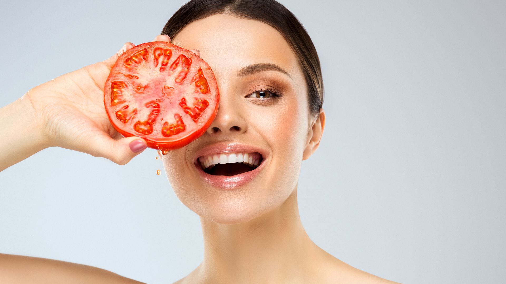 tomate para pele