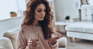 woman pill medicine medication water