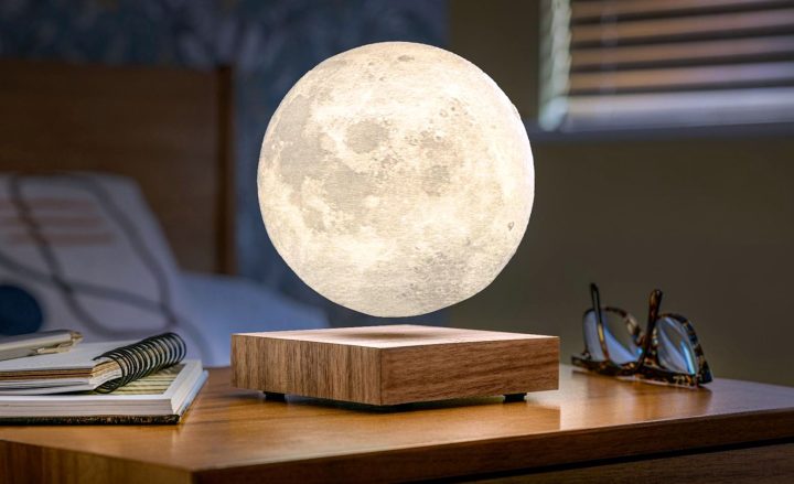 Moon Lam de levitação magnética para quarto da IndyProduct