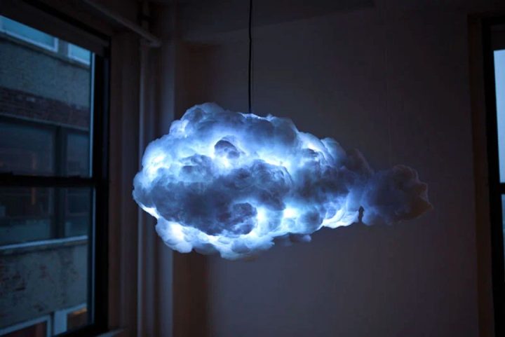 A luz interativa da nuvem de tempestade também faz sons de trovão do TwistedSifter