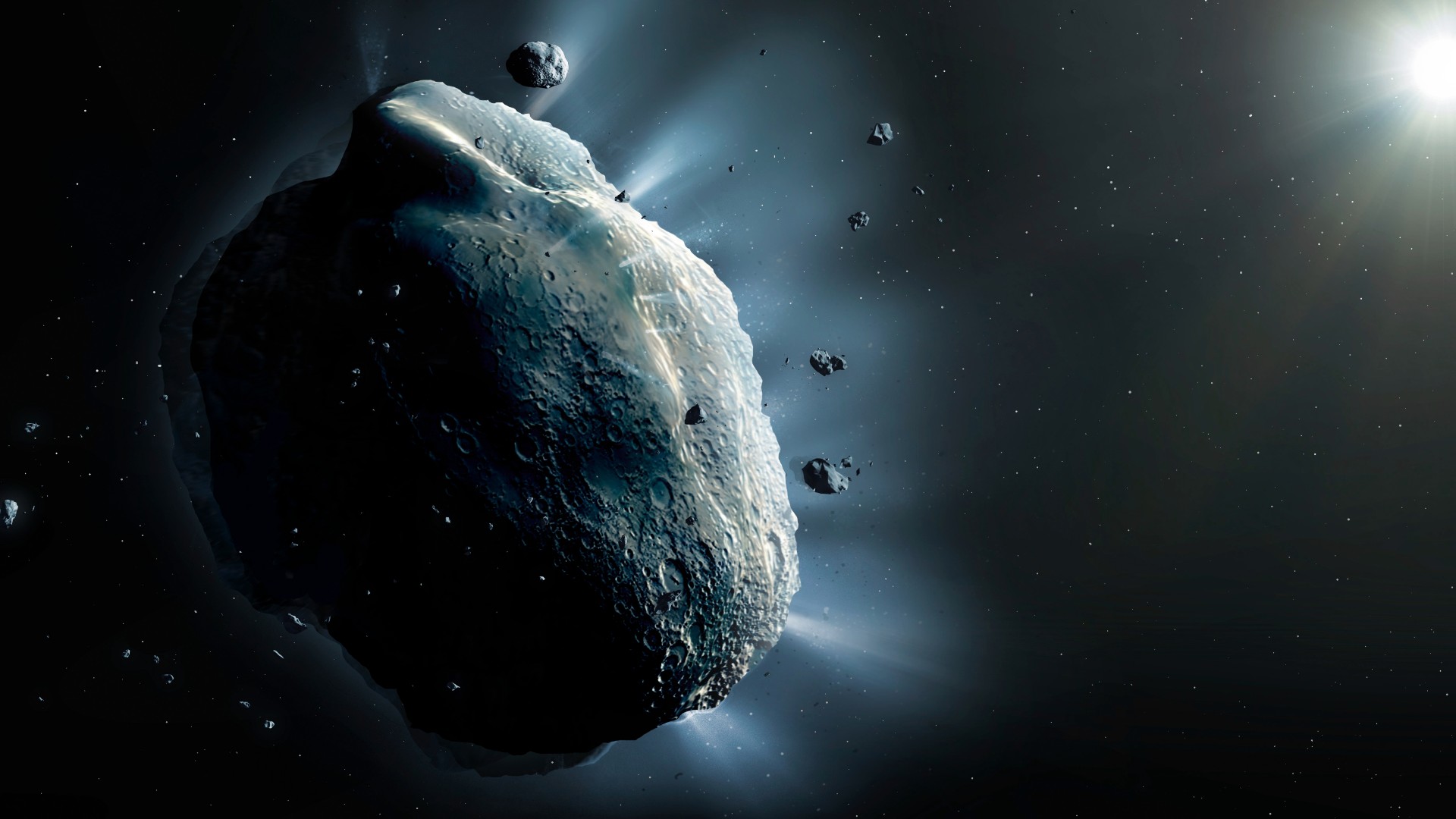 Enorme asteroide 7335 1989 JA passara pela Terra em 27