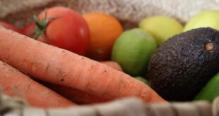 cesta frutas y verduras