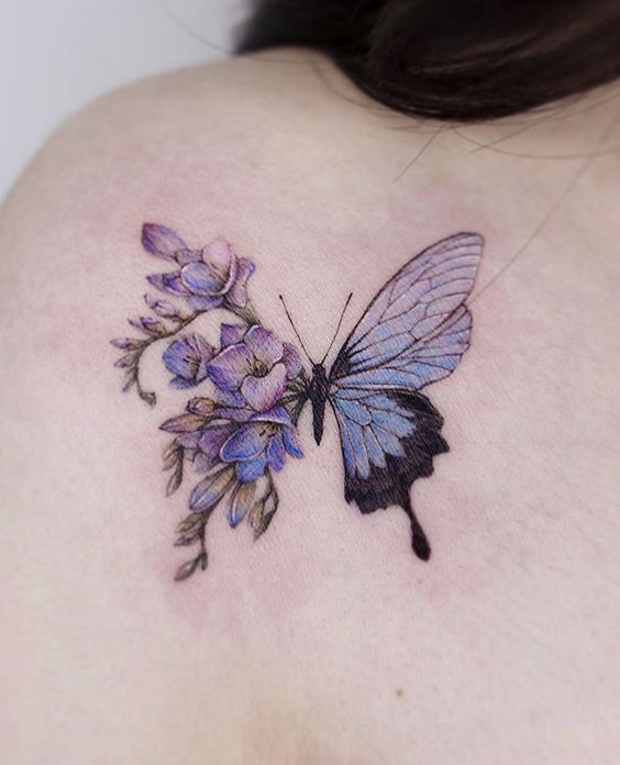 1666909262 313 Diferentes desenhos para tatuar uma borboleta