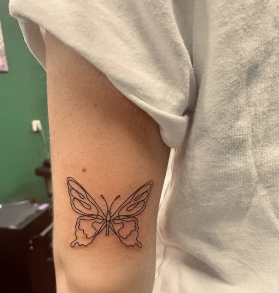 1666909262 796 Diferentes desenhos para tatuar uma borboleta