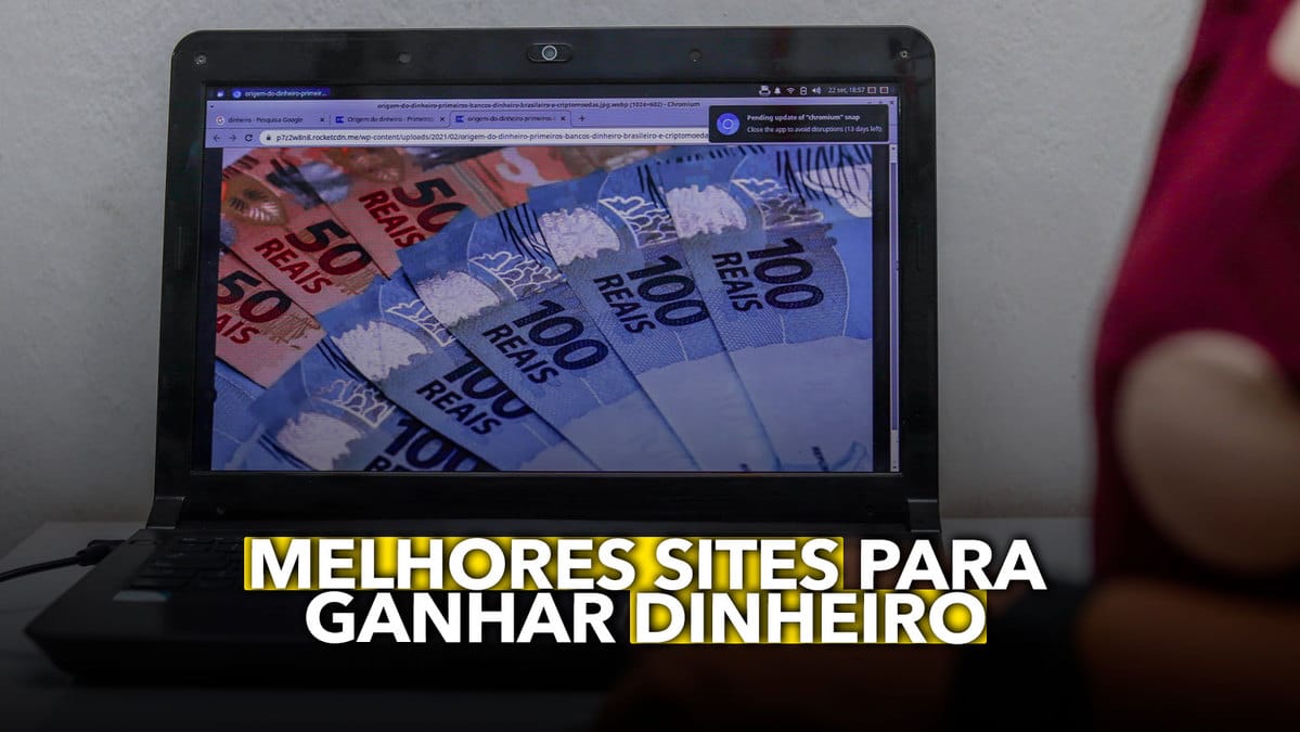 Quais são os melhores sites para ganhar dinheiro na internet? Crédito: @jeanedeoliveirafotografia / pronatec.pro.br
