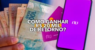 Dependendo do valor investido em contas do Nubank, o banco pode devolver até R$ 20 mil para te ajudar a retomar sua estabilidade financeira