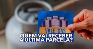 Último pagamento auxílio gás