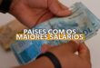 Top 10 países com os maiores salários mínimo DO MUNDO