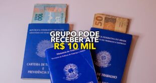 Trabalhadores de carteira assinada podem receber ate R 10 MIL
