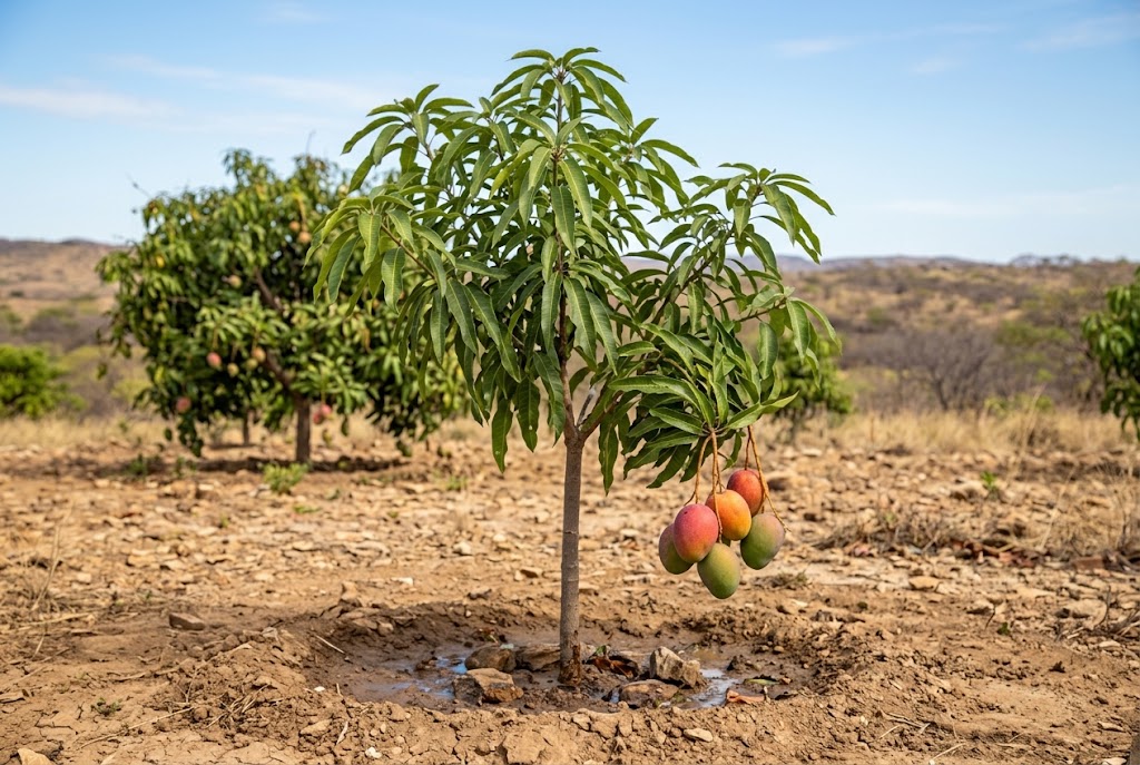 caju arvore frutifera tolerante a seca