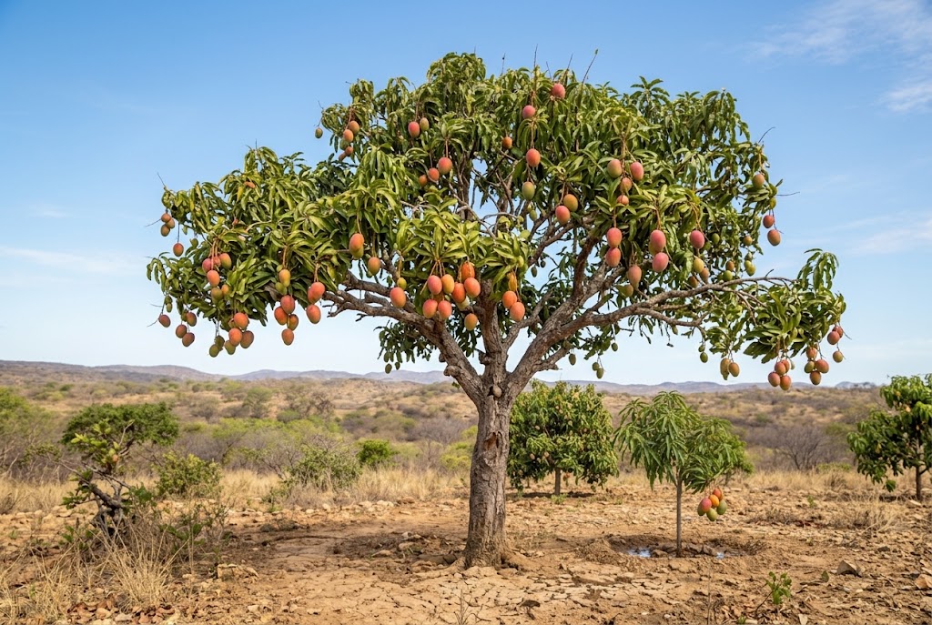 manga arvore frutifera tolerante a seca