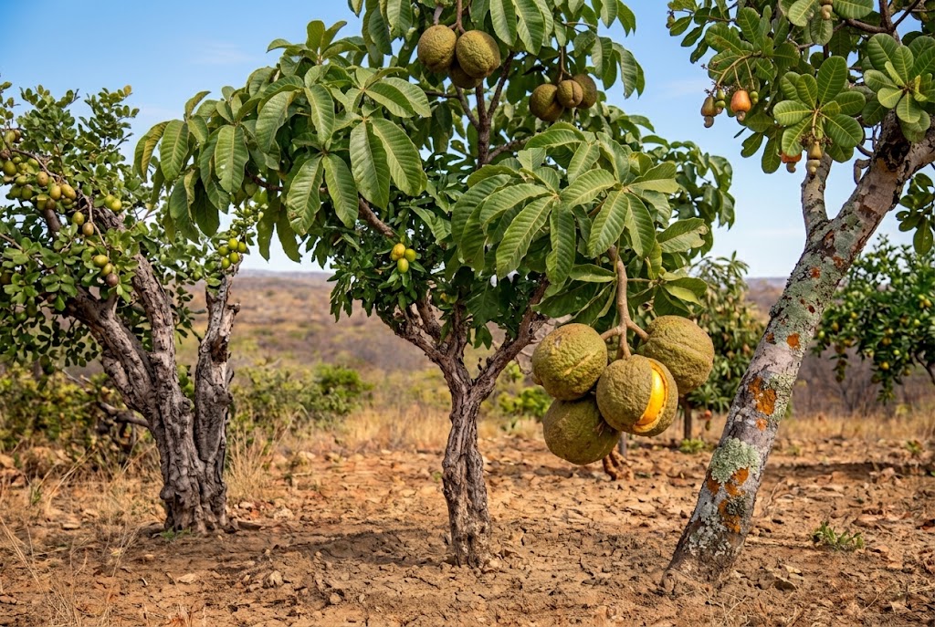 pequi arvore frutifera tolerante a seca