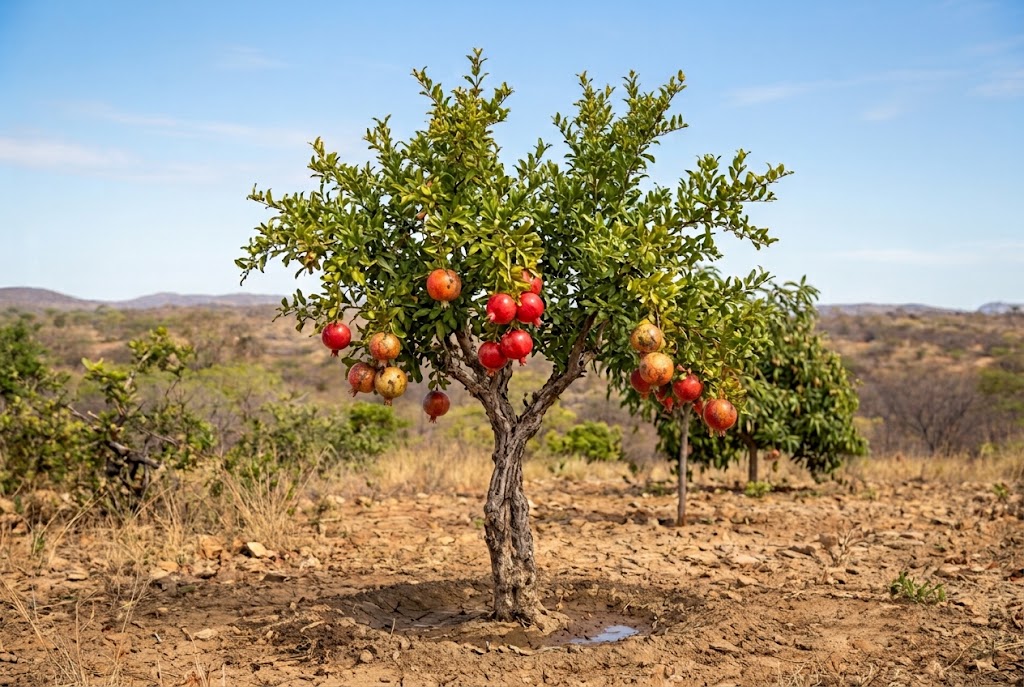 roma arvore frutifera tolerante a seca
