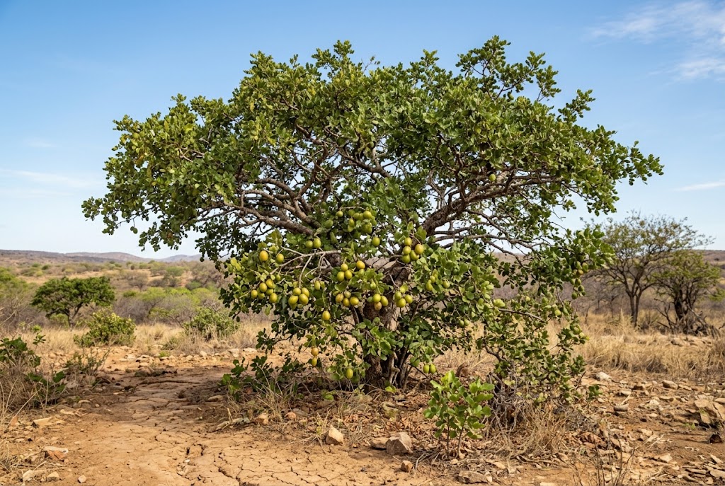 umbu arvore frutifera tolerante a seca