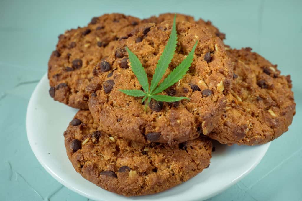 biscoitos com maconha, comestíveis