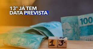 13 salário data prevista