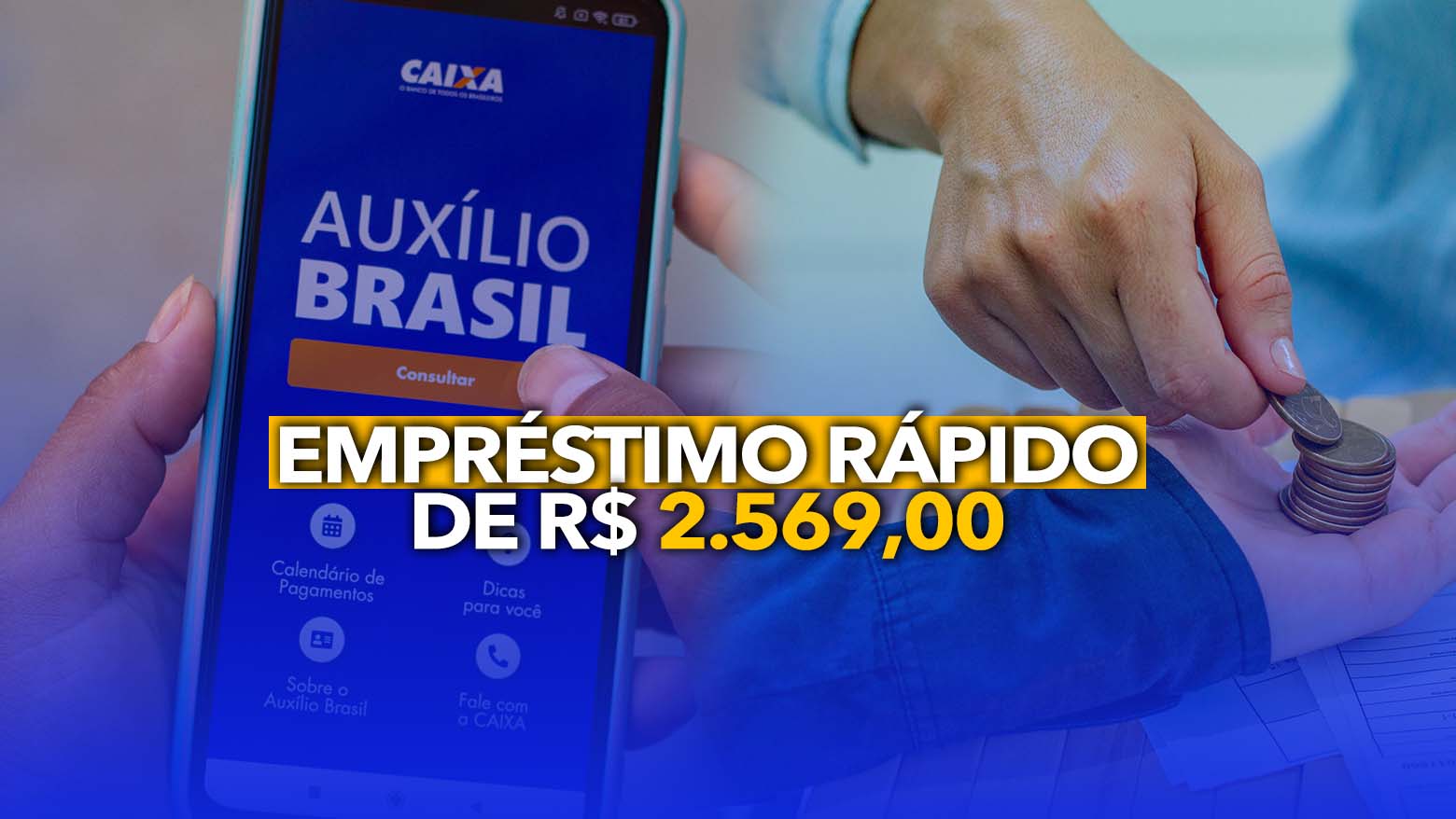 empréstimo rápido auxílio brasil