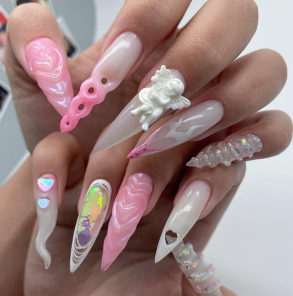 Unhas texturizadas que farao de voce a rainha das Buchonas