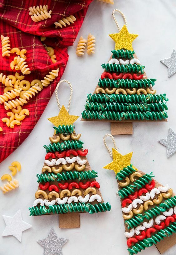 Árvores de Natal para você fazer para seus filhos