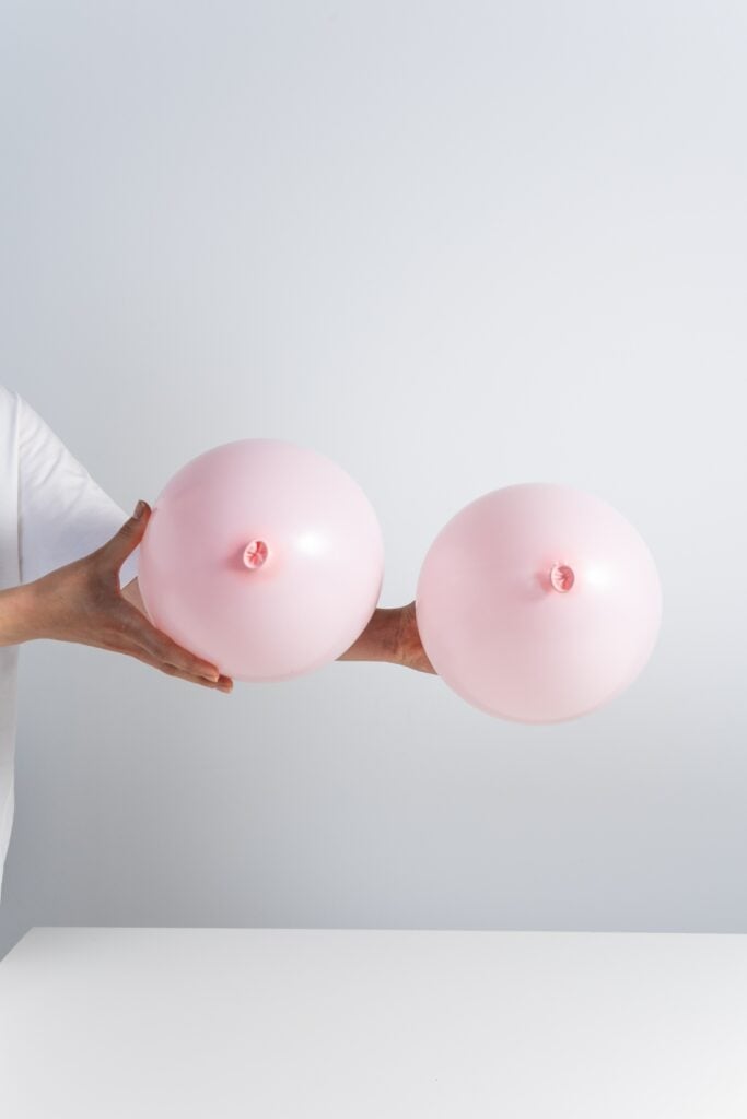 balões de peito