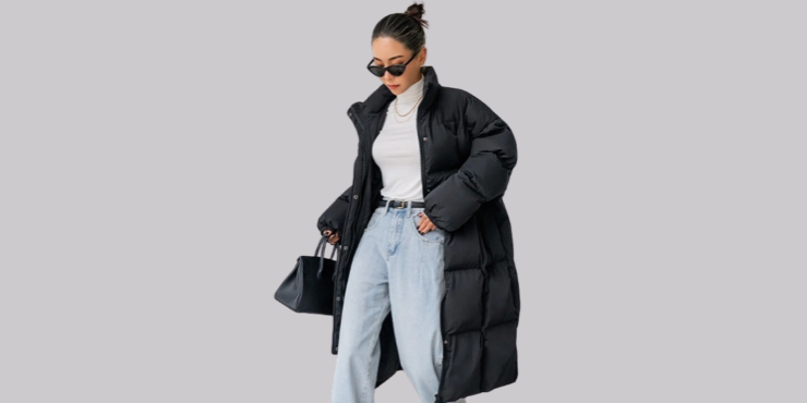 Idéias para usar sua jaqueta longa corretamente