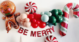Ideias para decorar sua ceia de Natal com balões