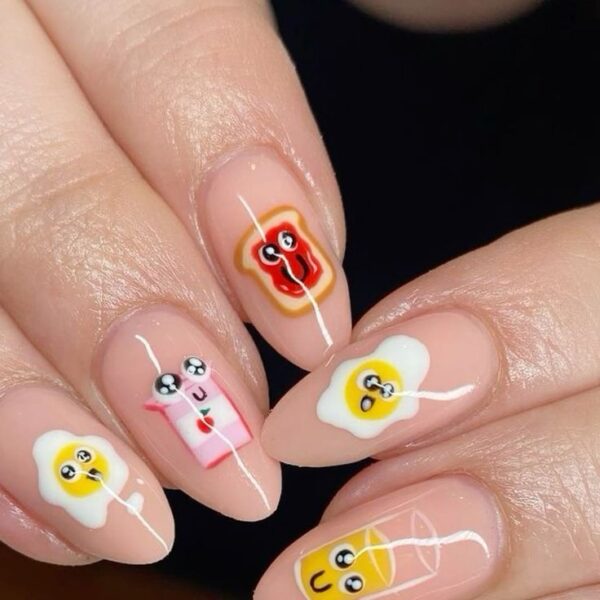 1737584834 913 Desenhos de unhas para quem esta na era Delulu