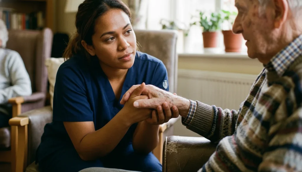Casa de repouso em questão