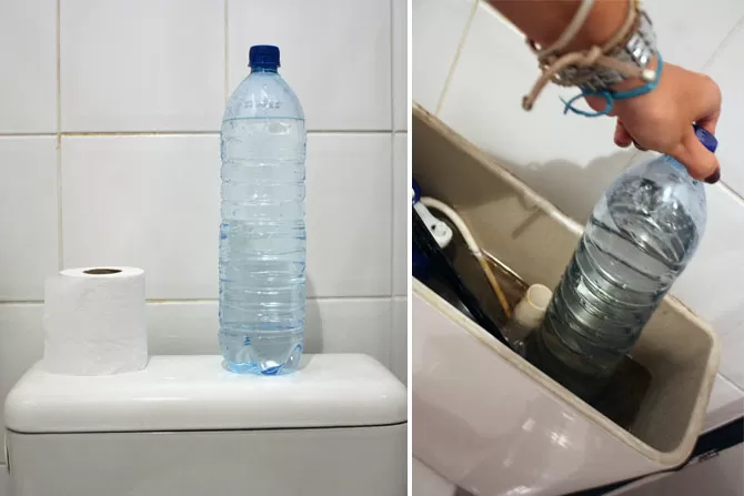 3727e como economizar agua no sao sanitario com garrafa pet 1