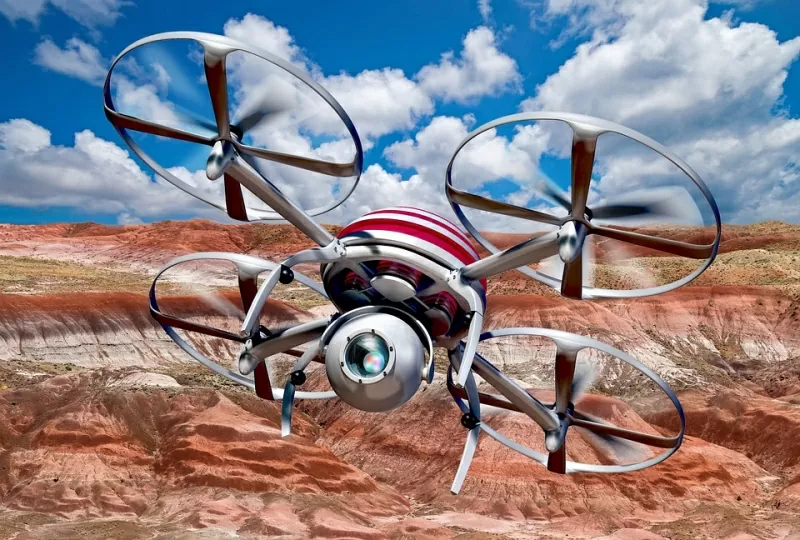 Drones de chuva no deserto mudancas climaticas causadas pelo homem