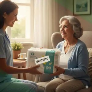 fralda geriátrica gratuita