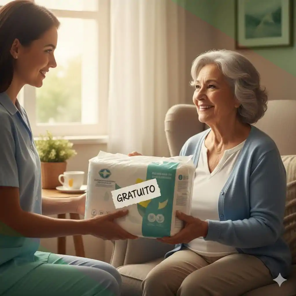 fralda geriátrica gratuita